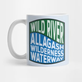 Allagash Wilderness Waterway Wild River wave Mug